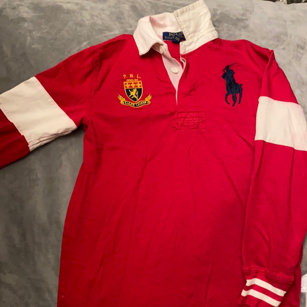 Long-Sleeve Polo